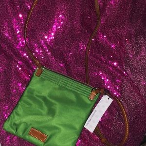 Cross body green Dooney & Bourke bag